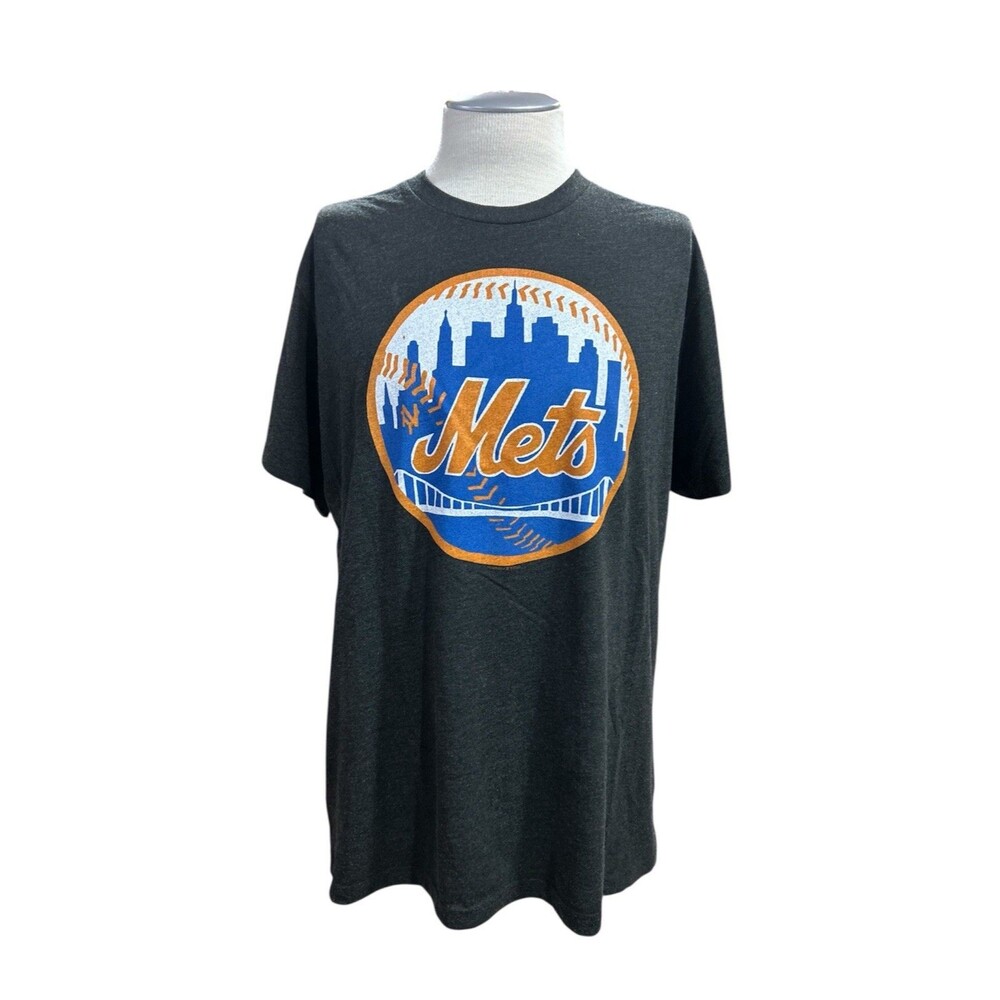 Homage Mens T Shirt XL Black New York Mets Baseball